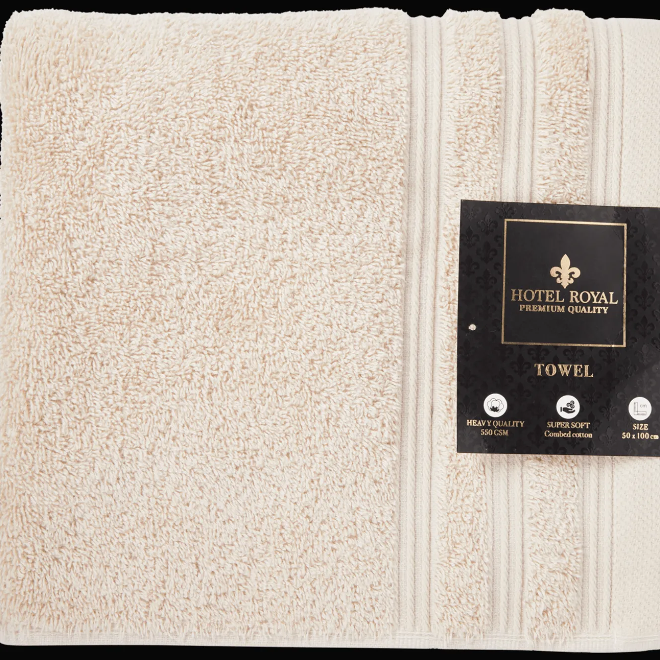 Hotel Royal Badtextilien<Handtuch Beige
