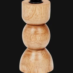 Action Kerzenhalter<Kerzenhalter aus Holz