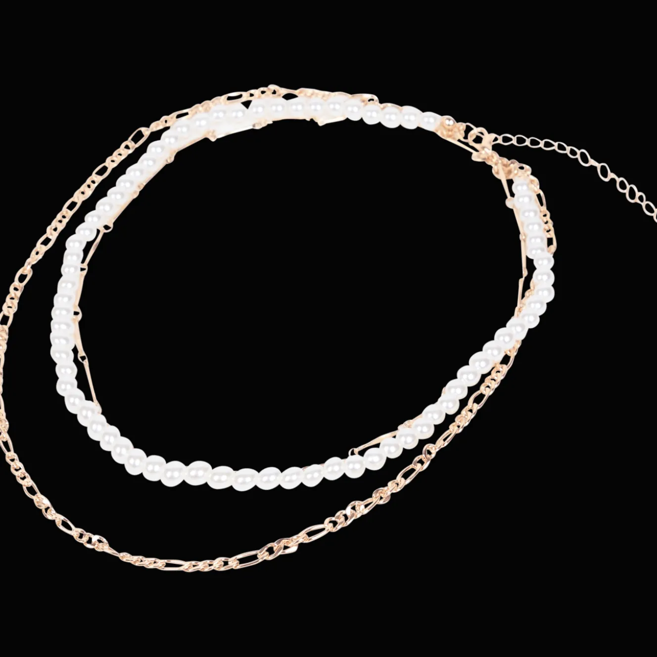 Action Uhren & Schmuck<Kette mit Perlen
