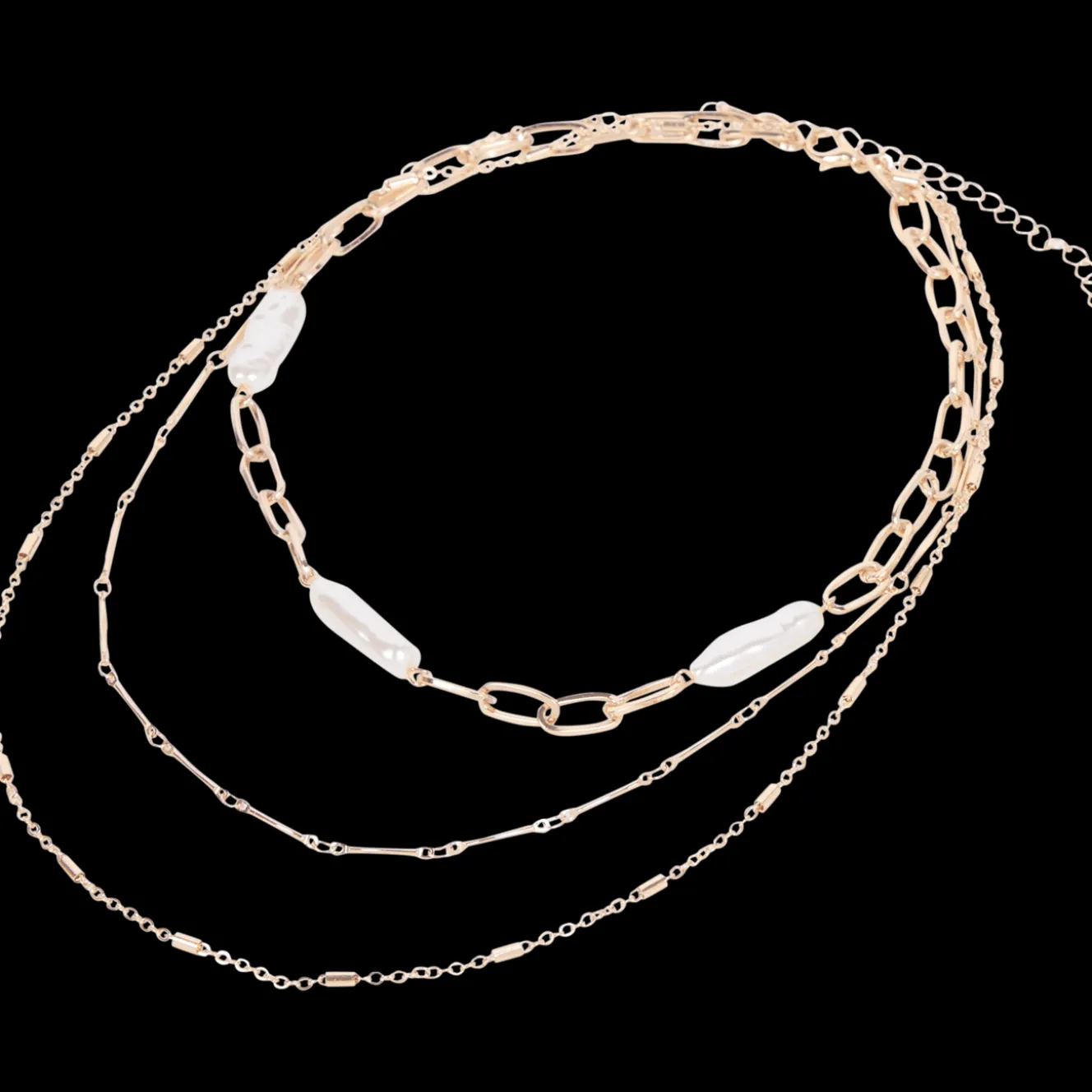 Action Uhren & Schmuck<Kette mit Perlen
