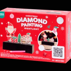 Action Basteln<Kids Kingdom Diamond Painting Weihnachtslampe