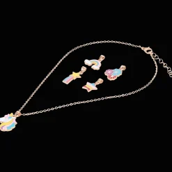 Action Uhren & Schmuck<Kinder-Halskette mit austauschbaren Anhängern