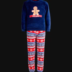 Action Kleidung<Kinderschlafanzug mit Weihnachtsmotiv