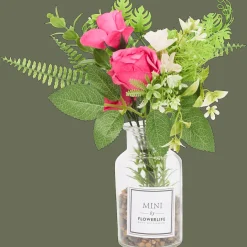 Action Kunstpflanzen & -Blumen<Künstliche Blumen in Glasflasche