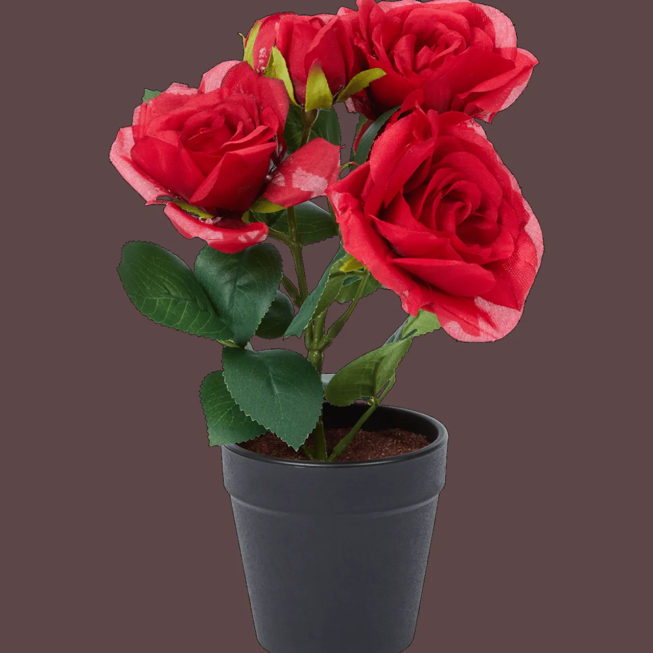 Action Kunstpflanzen & -Blumen<Künstliche Rose im Topf