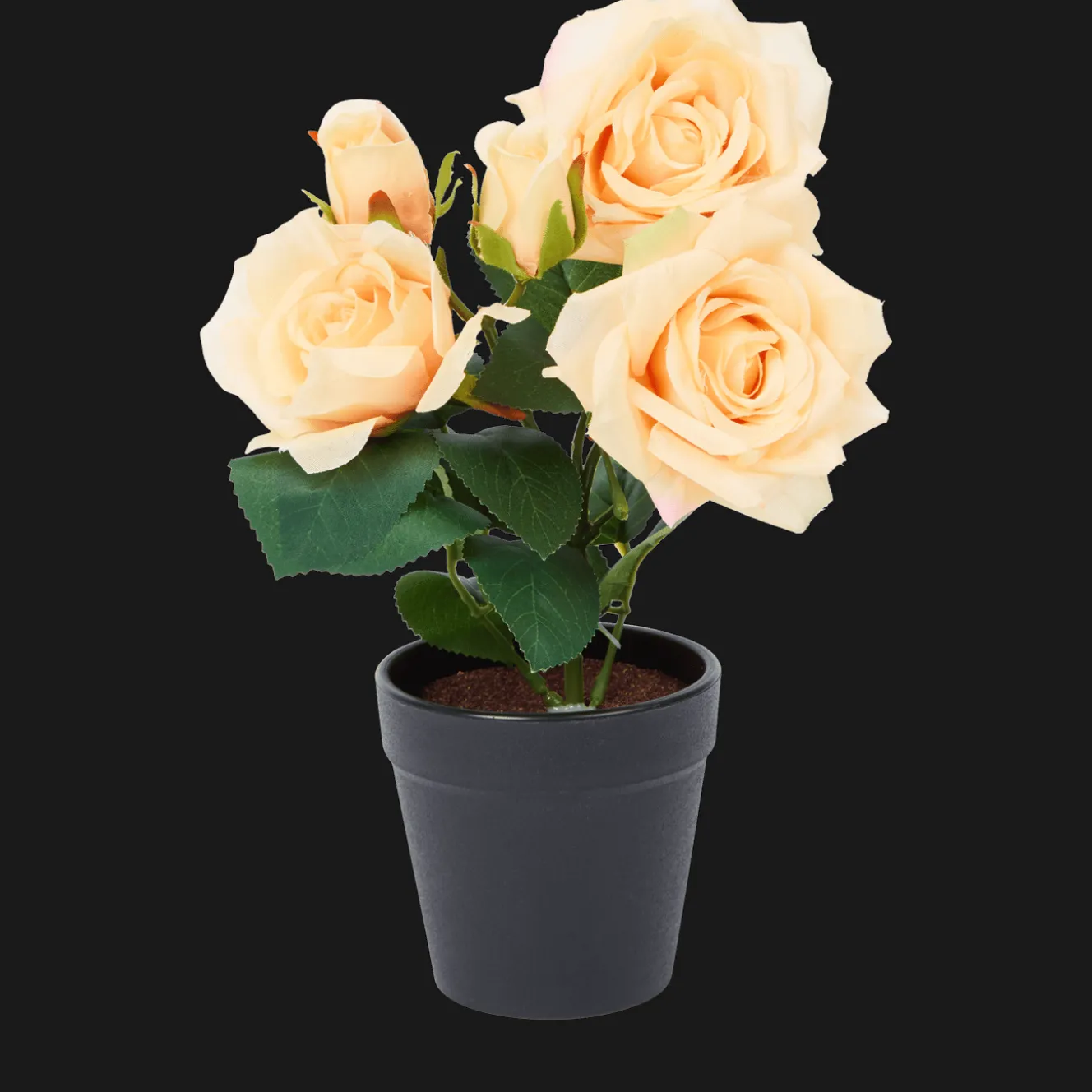 Action Kunstpflanzen & -Blumen<Künstliche Rose im Topf