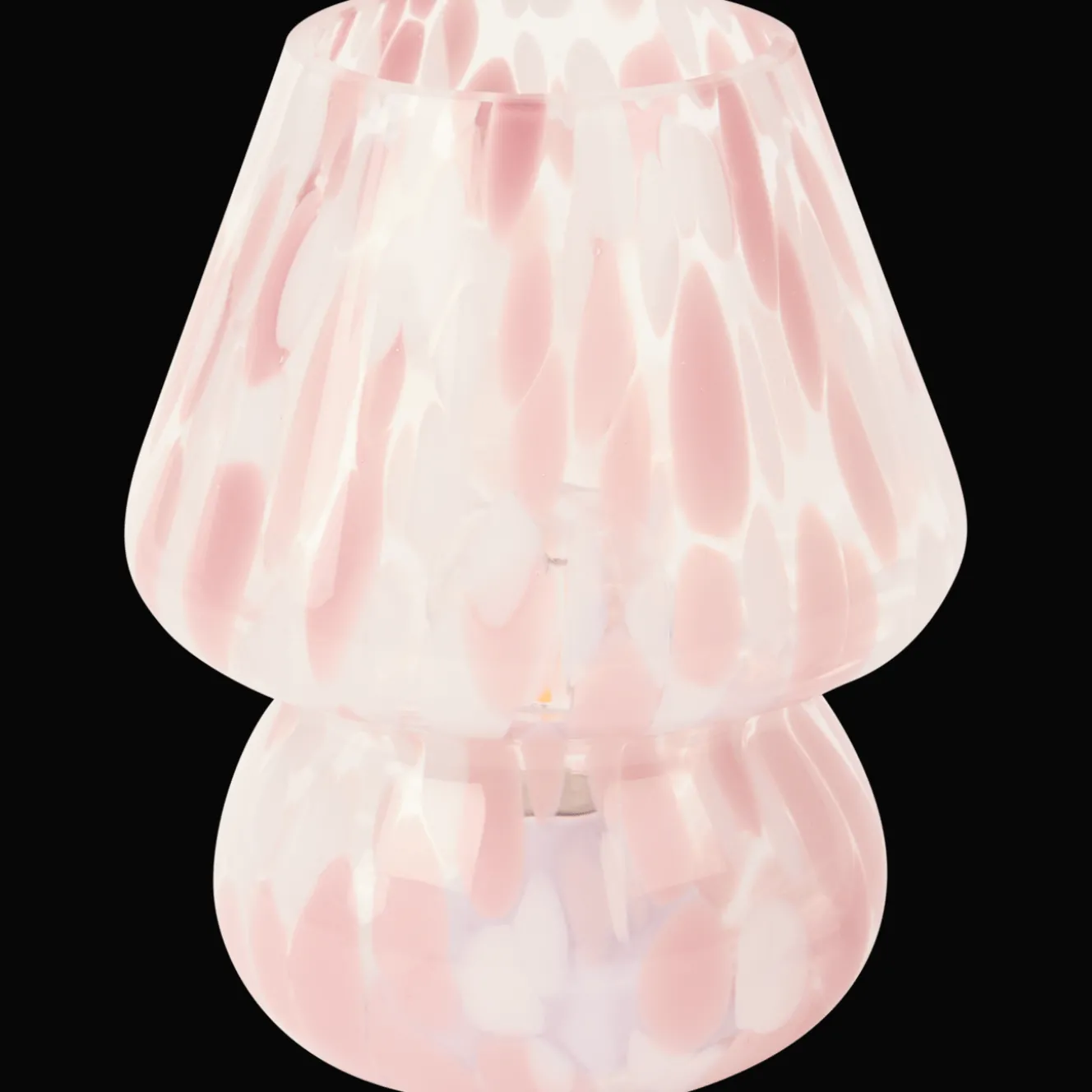 Action Lampen<LED-Lampe aus Glas