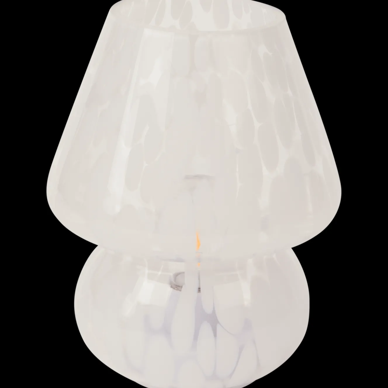 Action Lampen<LED-Lampe aus Glas