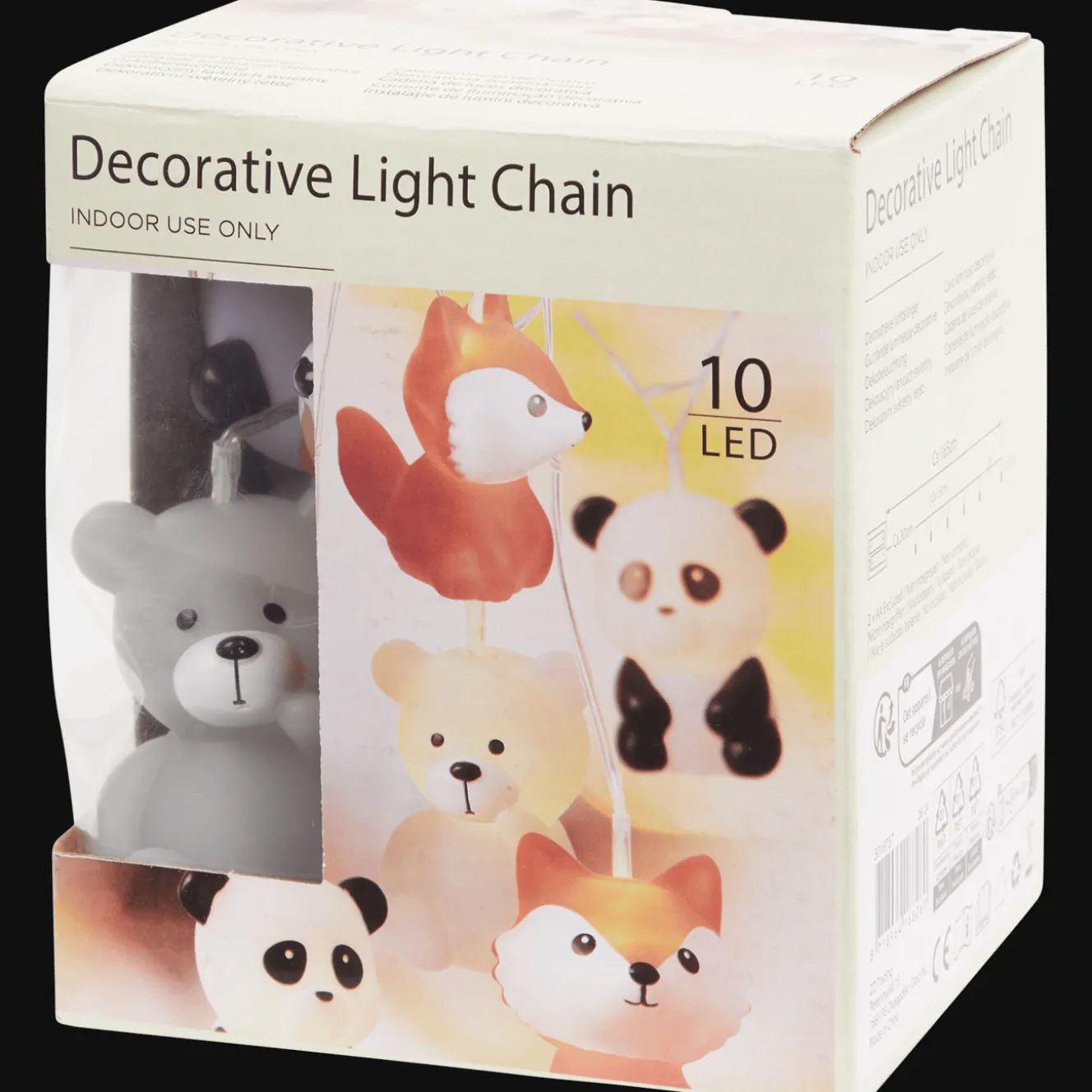 Action Wohnaccessoires<Lichterkette mit Tieren