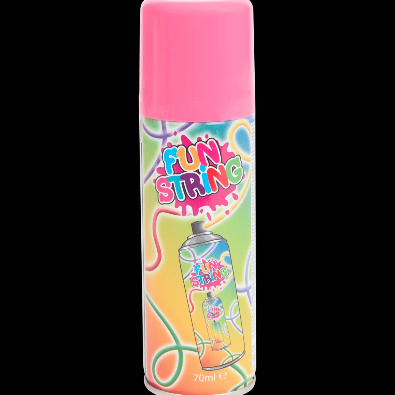 Action Make-Up|Partyartikel<Luftschlangen-Spray