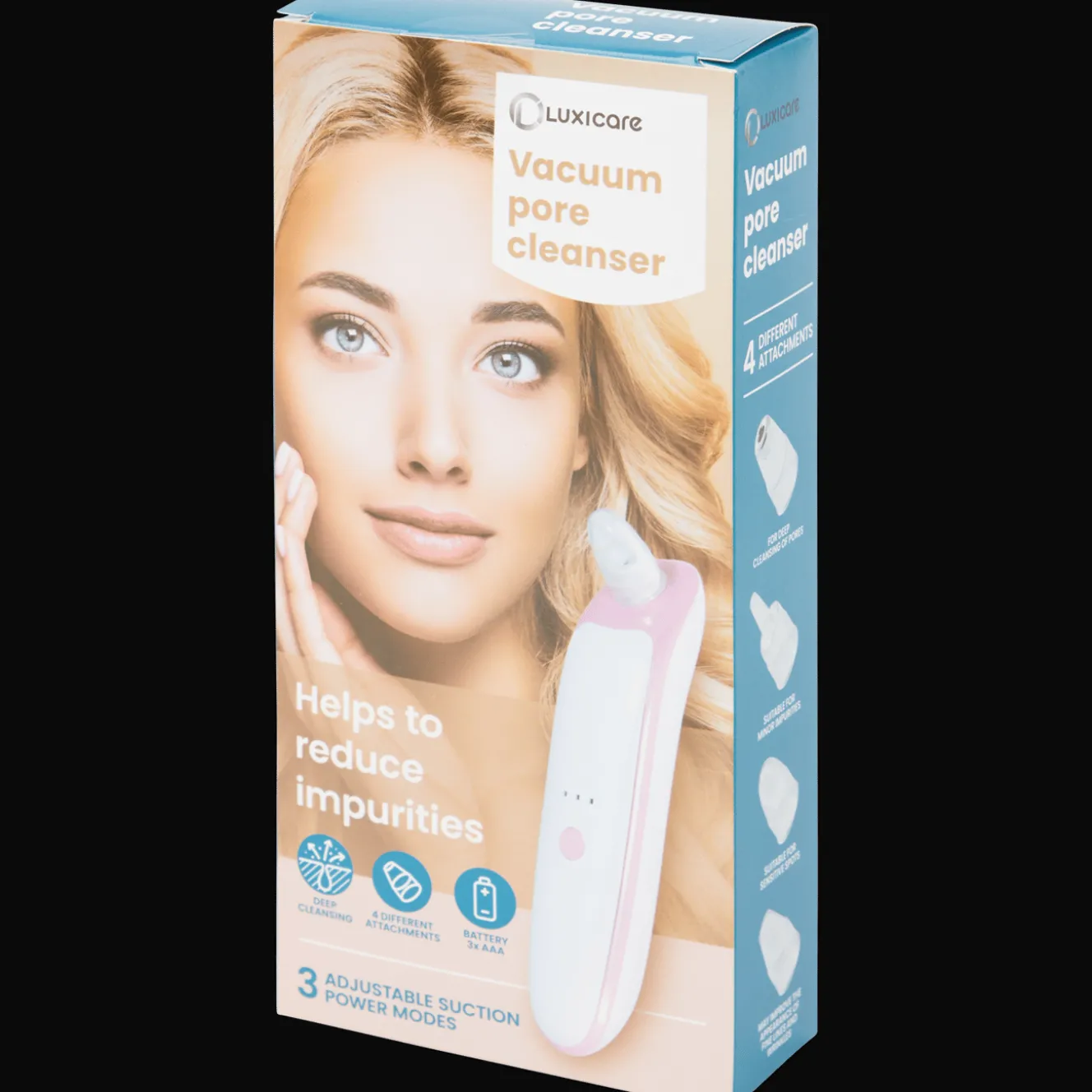 Action Gesichtspflege<Luxicare Vakuum-Porenreiniger