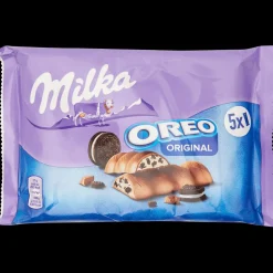 Milka Schokolade<Oreo Schokoriegel