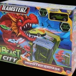 Action Fahrzeuge<Monster Garage Spielset Teamsterz Beast City