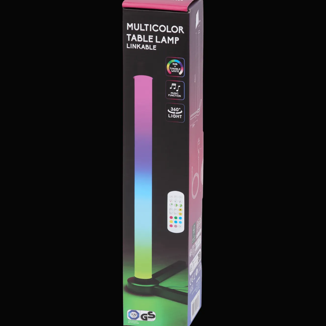 Action Lampen<Multicolor-Tischlampe