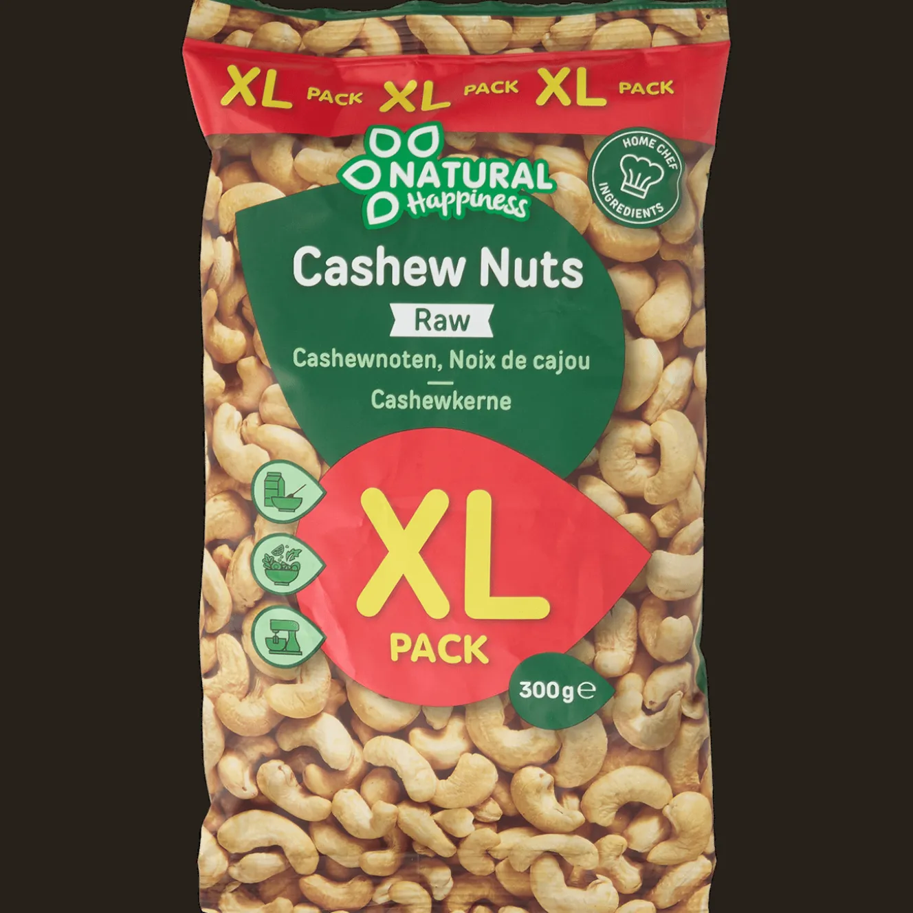 Action Nüsse & Snacks<Natural Happiness Cashewkerne XL-Packung