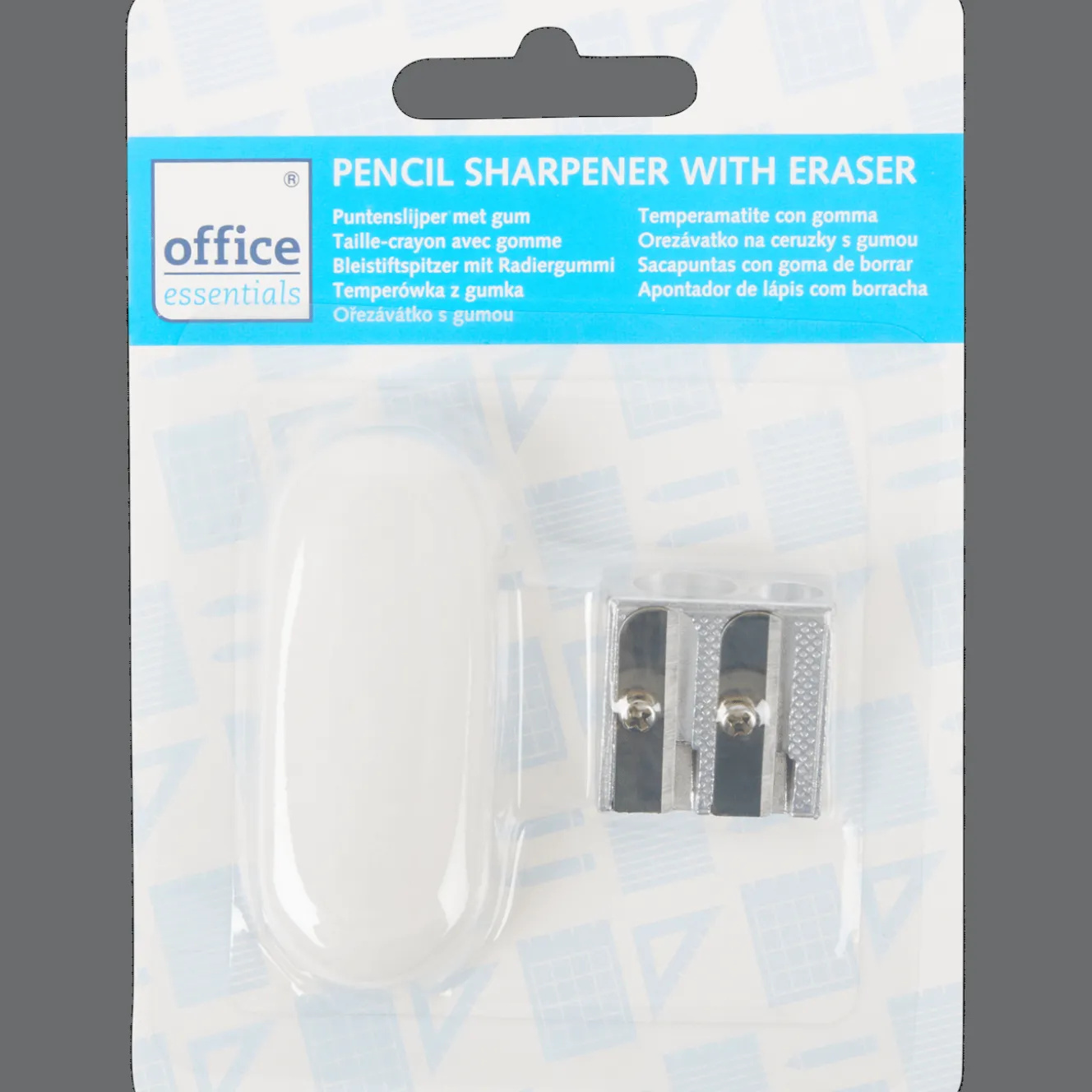 Office Essentials Bürozubehör<Anspitzer und Radiergummi