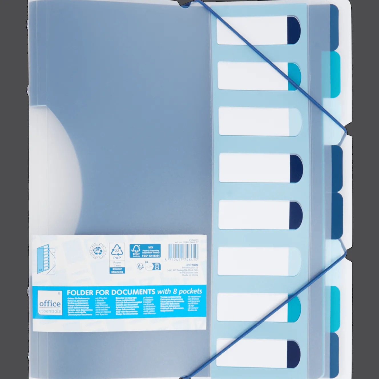 Office Essentials Ordner & Schnellhefter<Fächermappe A4