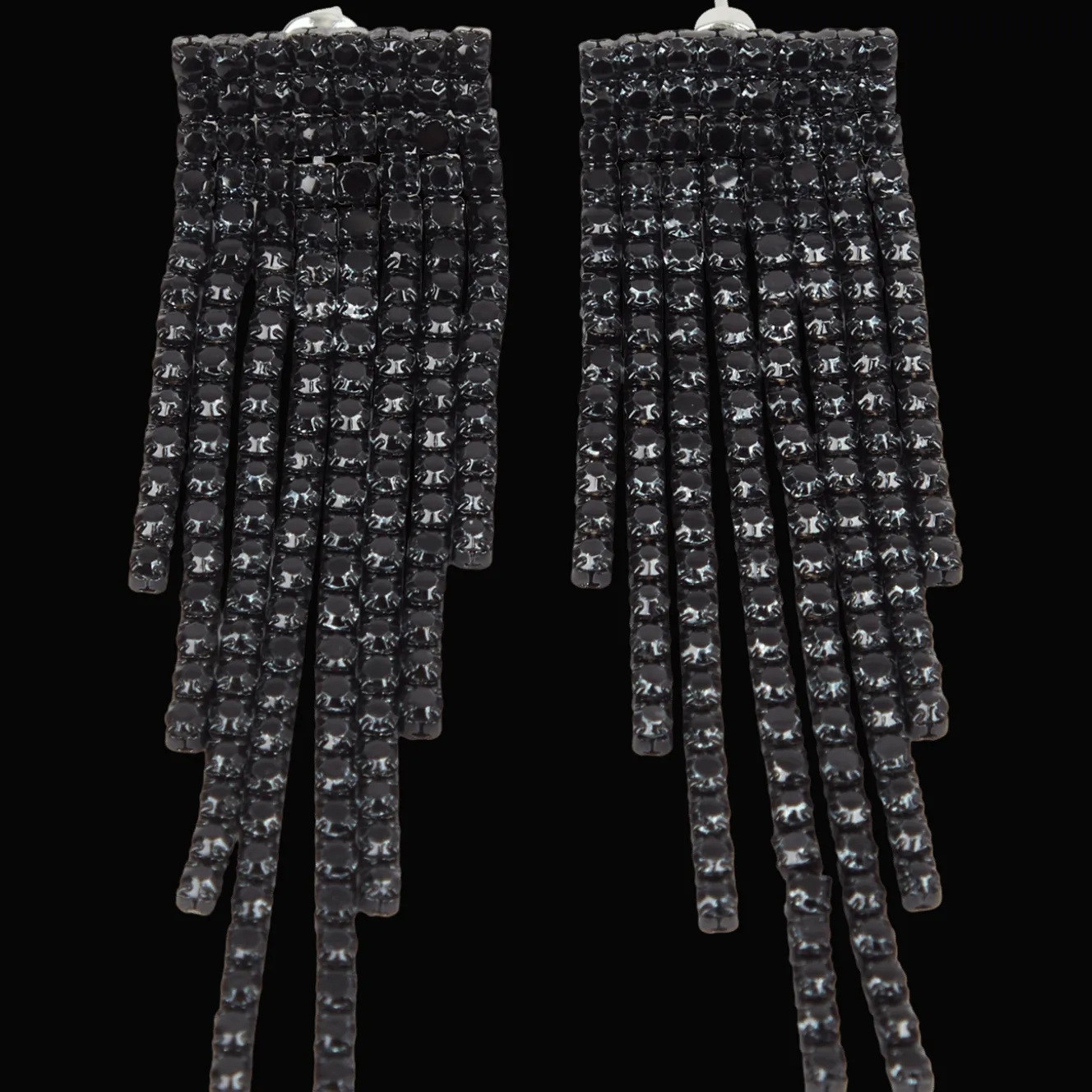 Action Uhren & Schmuck<Ohrringe mit Glitzersteinchen