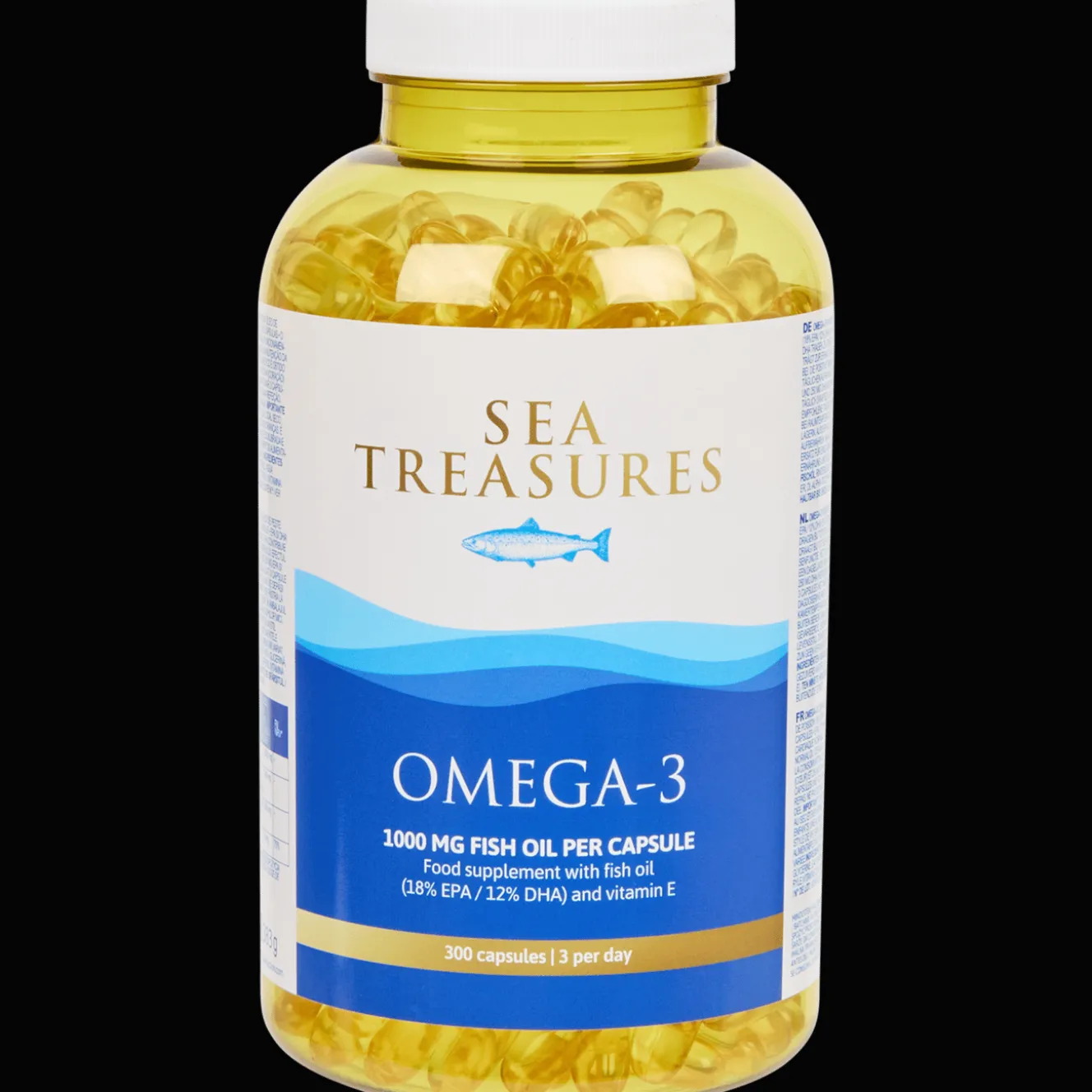 Action Gesundheit<Omega-3-Fischölkapseln 1.000 mg