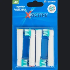 Action Mundpflege<OptiSmile X Active Aufsteckbürsten