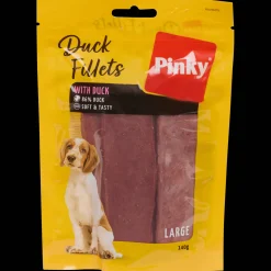 Action Hunde|Futtermittel<Pinky Hundesnacks Entenfilets