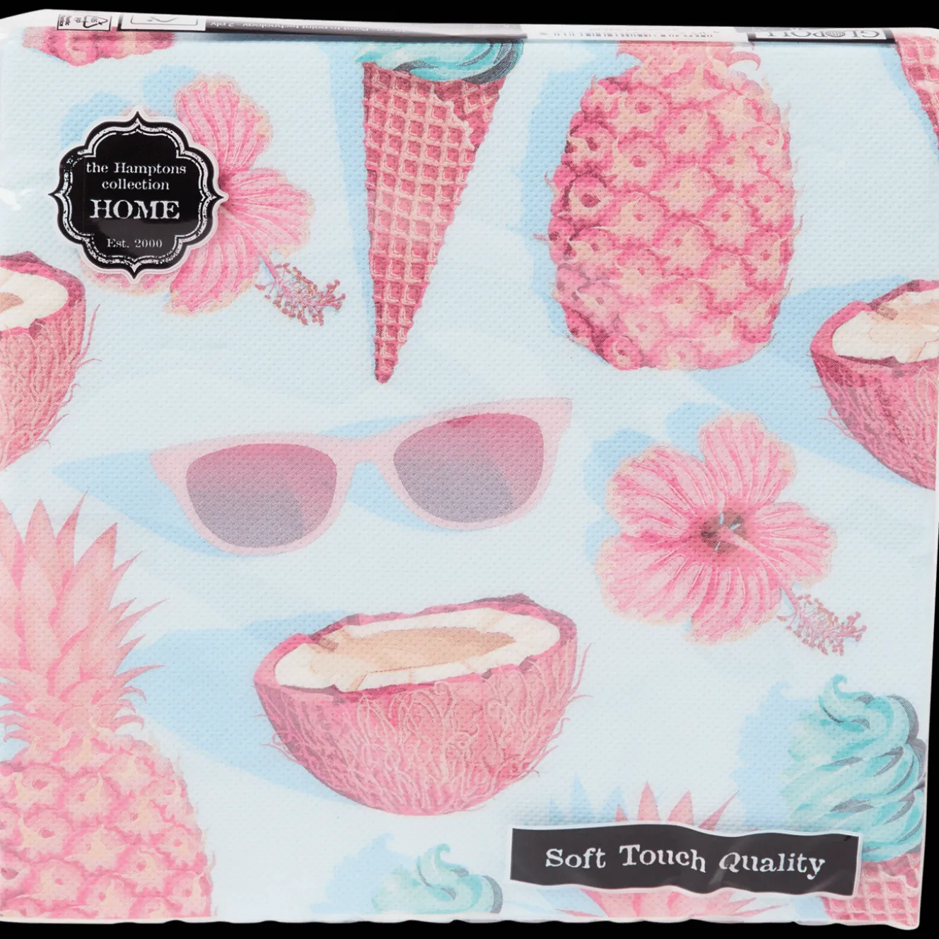 Action Tischdecken<Premium Servietten mit Sommermotiven