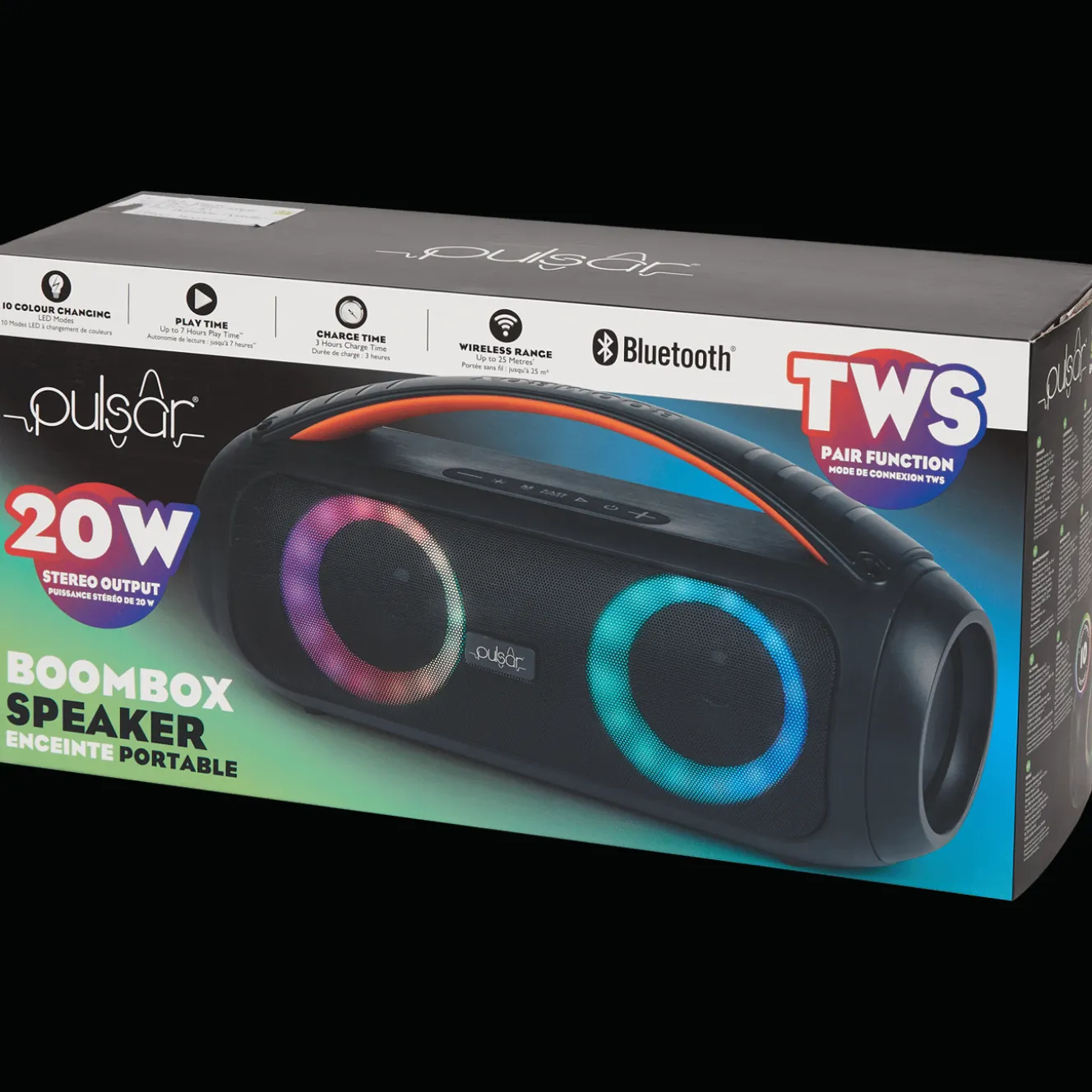 Action Multimedia-Zubehör<Pulsar Boombox Lautsprecher