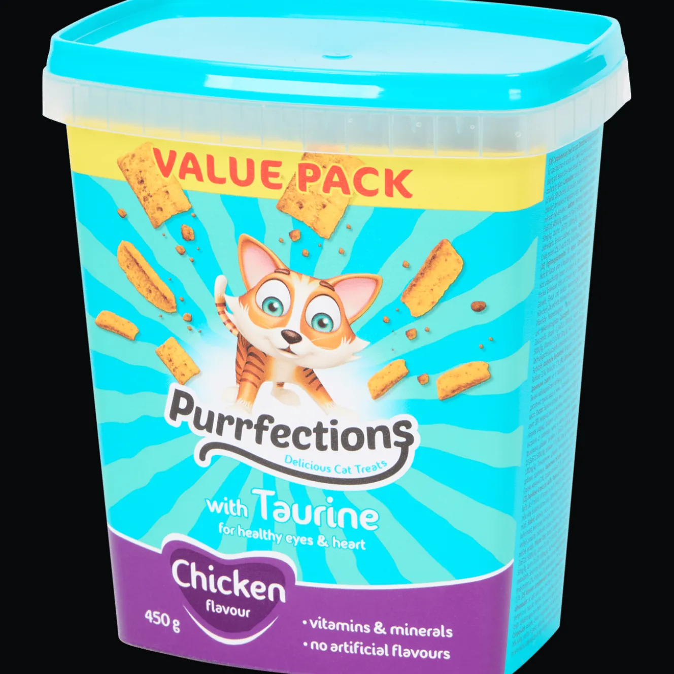 Action Futtermittel<Purrfections Katzenleckerlis