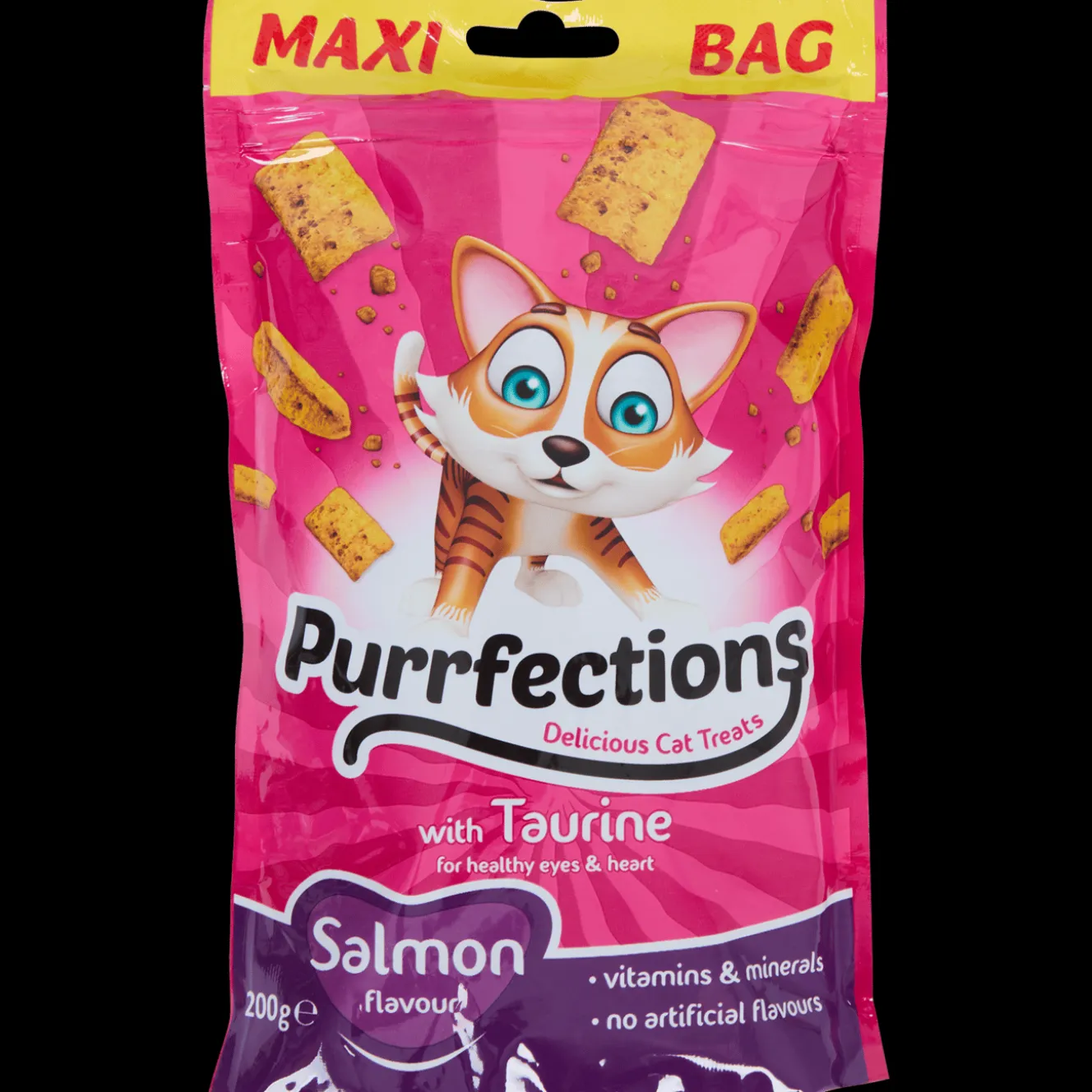 Action Futtermittel<Purrfections Katzensnacks
