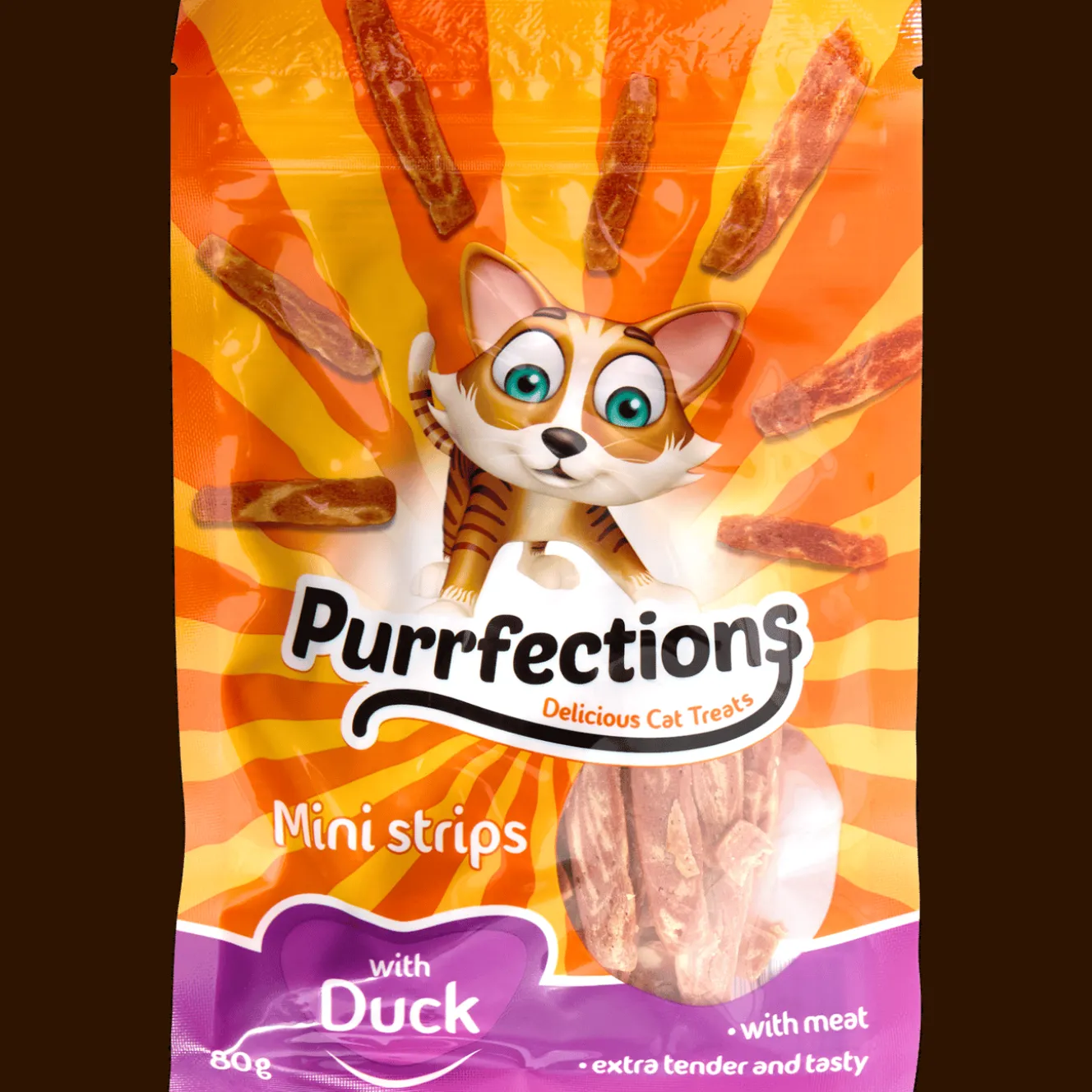 Action Futtermittel<Purrfections Mini-Katzensnacks