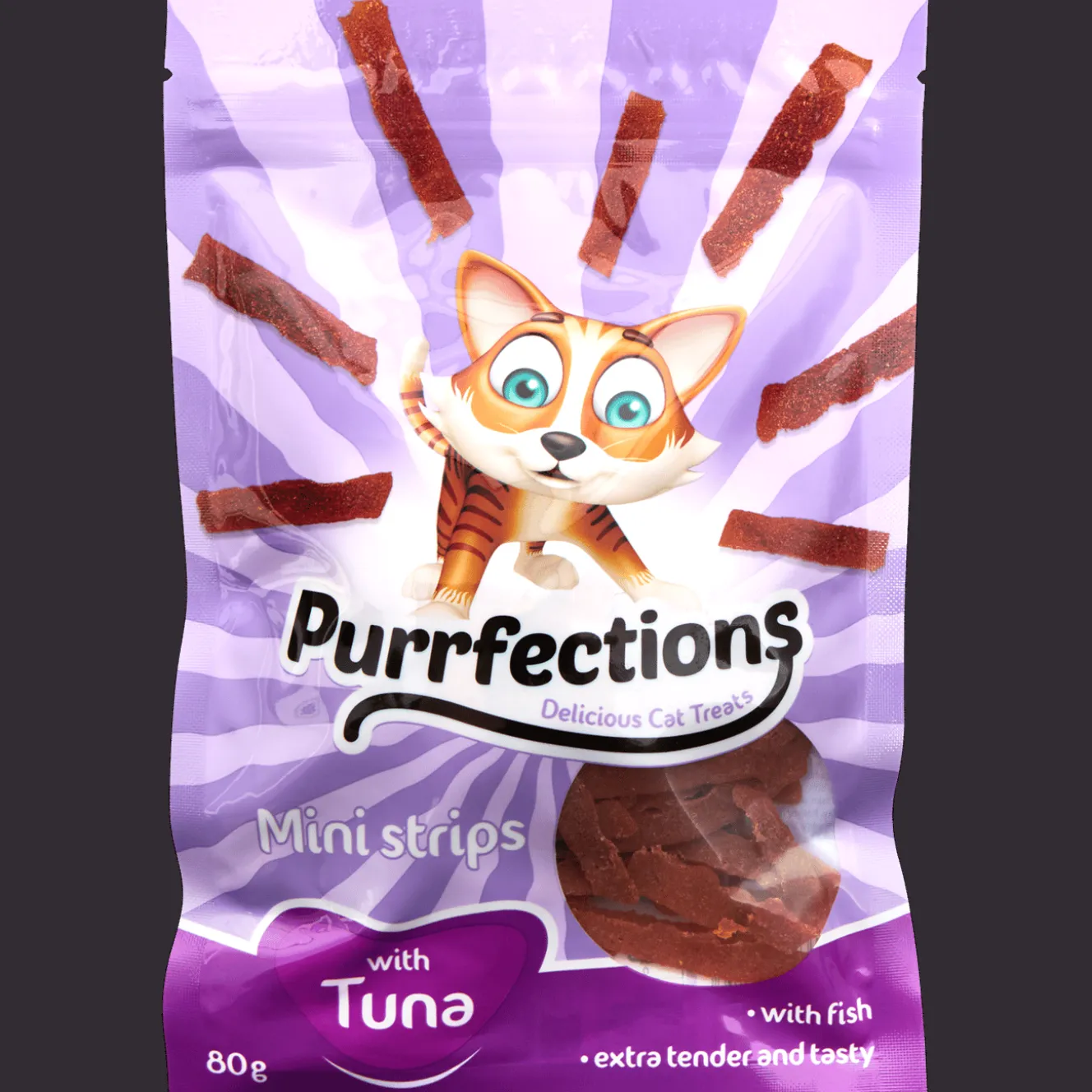 Action Futtermittel<Purrfections Mini-Katzensnacks