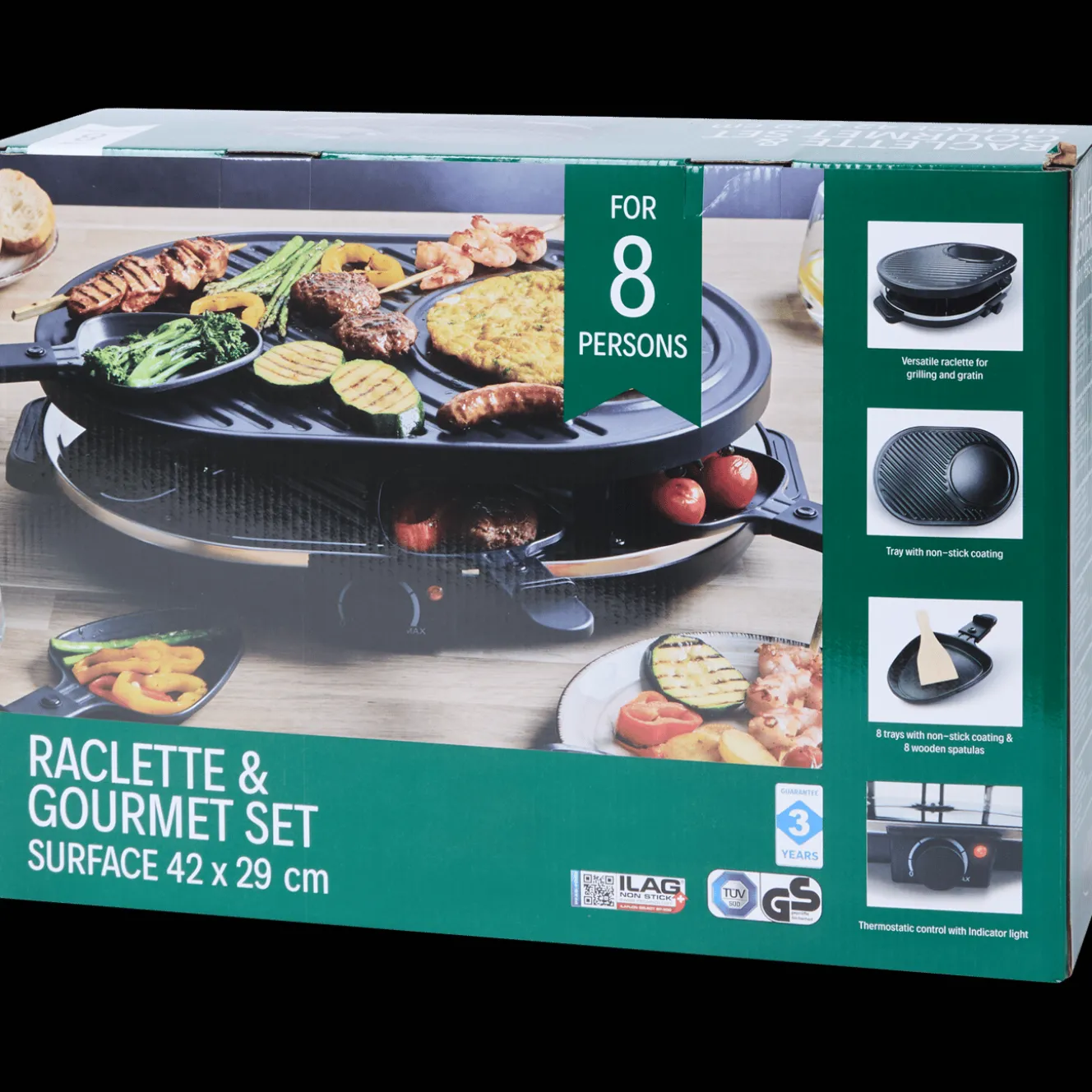 Action Küchengeräte<Raclette- und Gourmet-Set