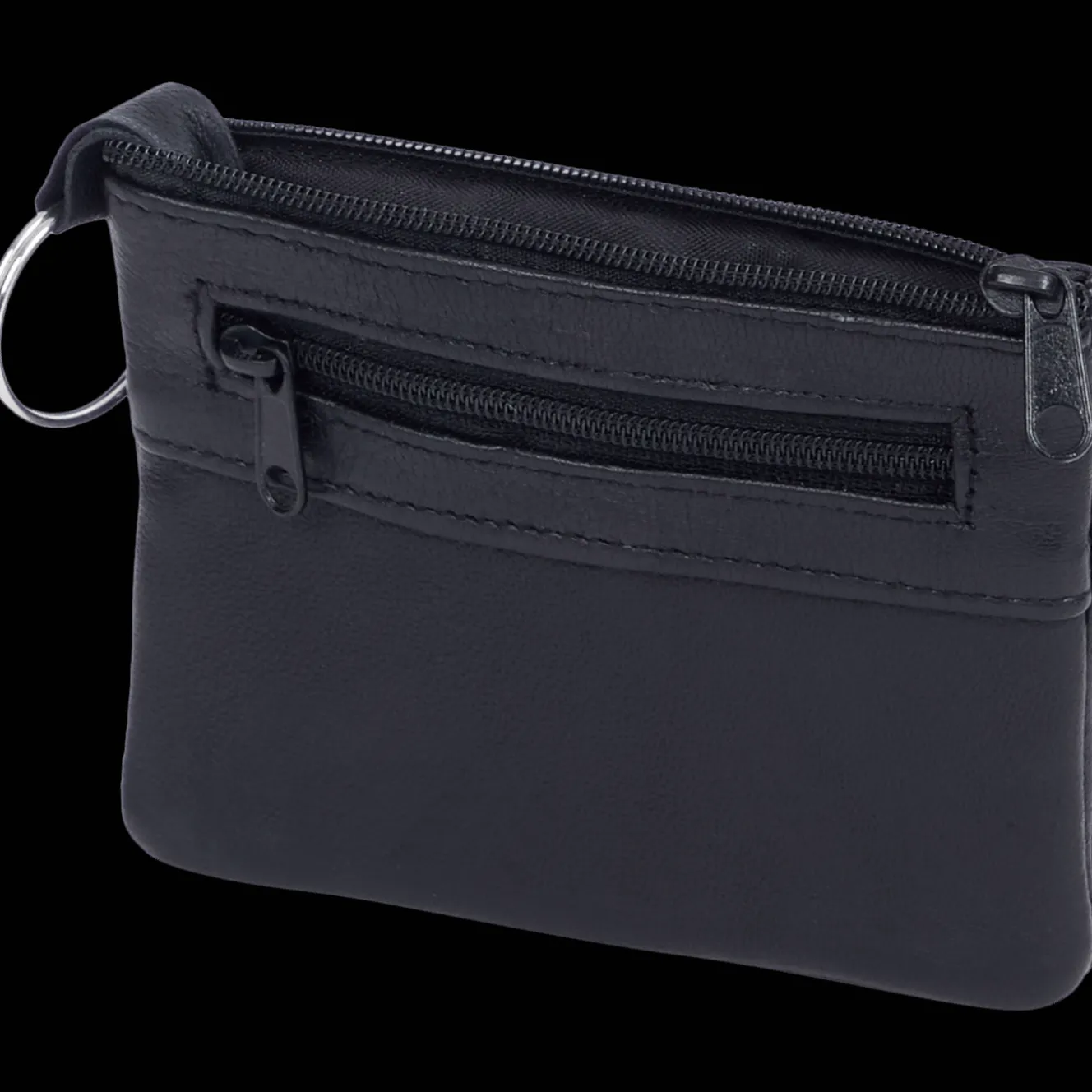 Action Accessoires<Schlüsseletui aus Leder