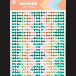 Action Basteln<Selbstklebende Diamanten