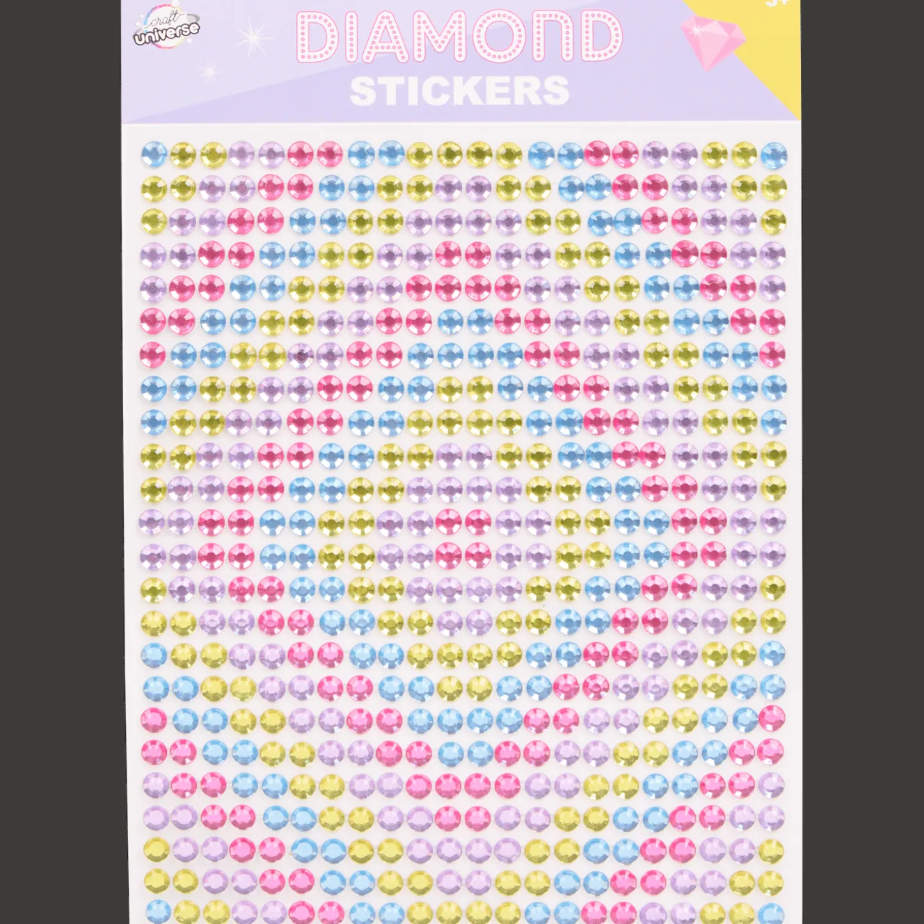 Action Basteln<Selbstklebende Diamanten