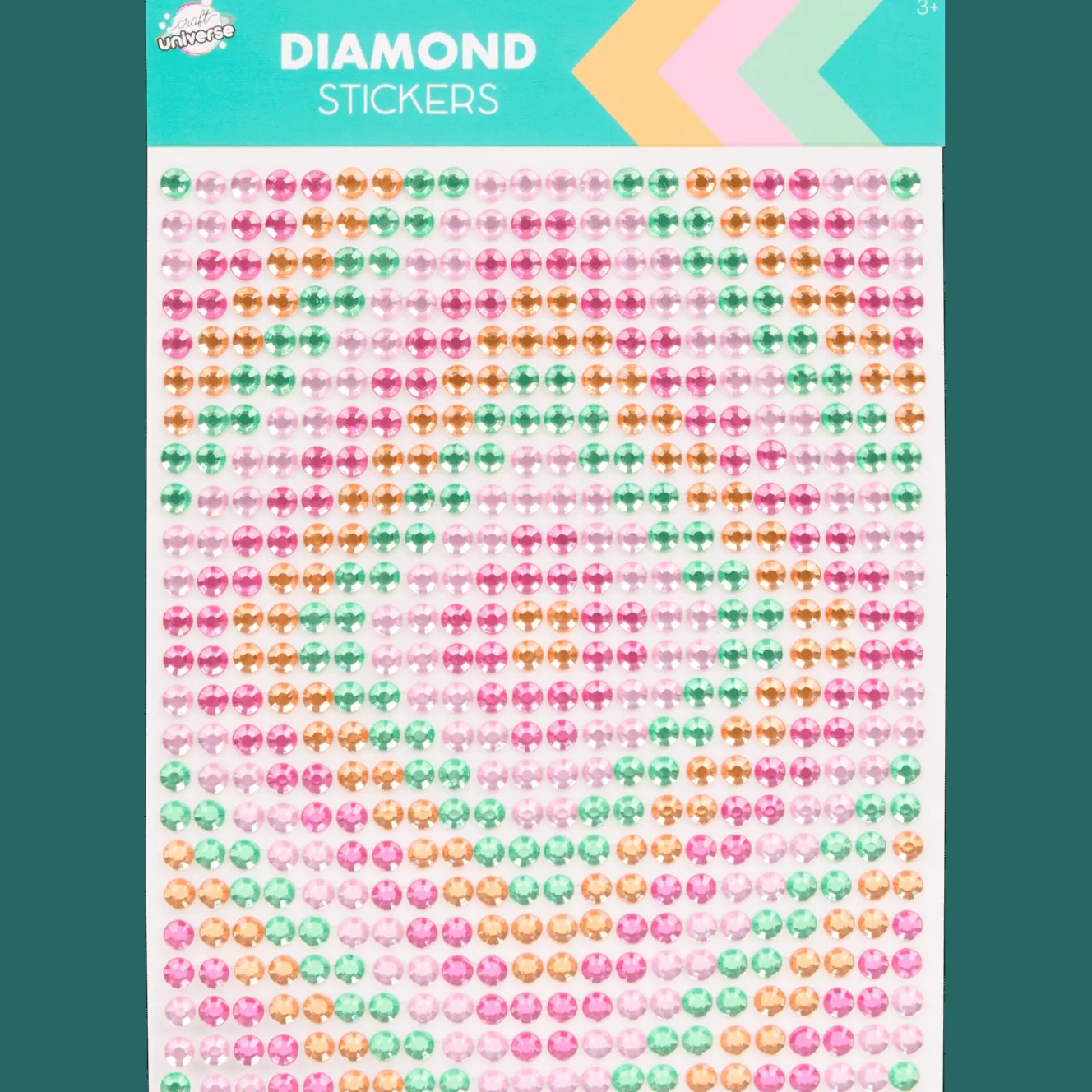 Action Basteln<Selbstklebende Diamanten