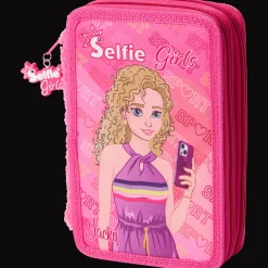 Action Schreibwaren<Selfie Girls Gefülltes Mäppchen