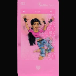 Action Basteln<Selfie Girls Smartphone-Notizblock