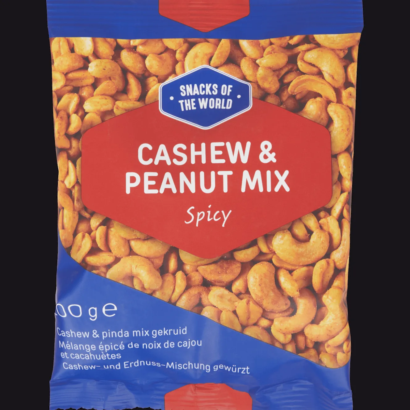 Action Chips<Snacks of the World Cashew-Erdnuss-Mischung Spicy