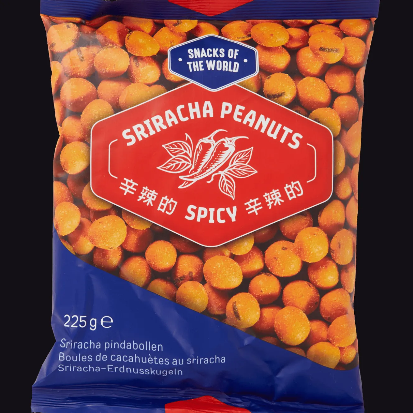 Action Nüsse & Snacks<Snacks of the World Sriracha-Erdnusskugeln Spicy