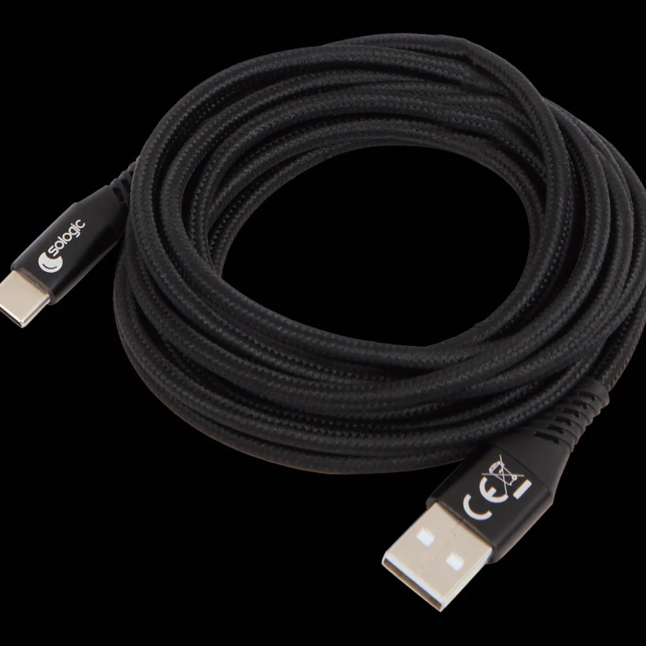 Action Kabel & Splitter<Sologic Daten- und Ladekabel USB-A zu USB-C