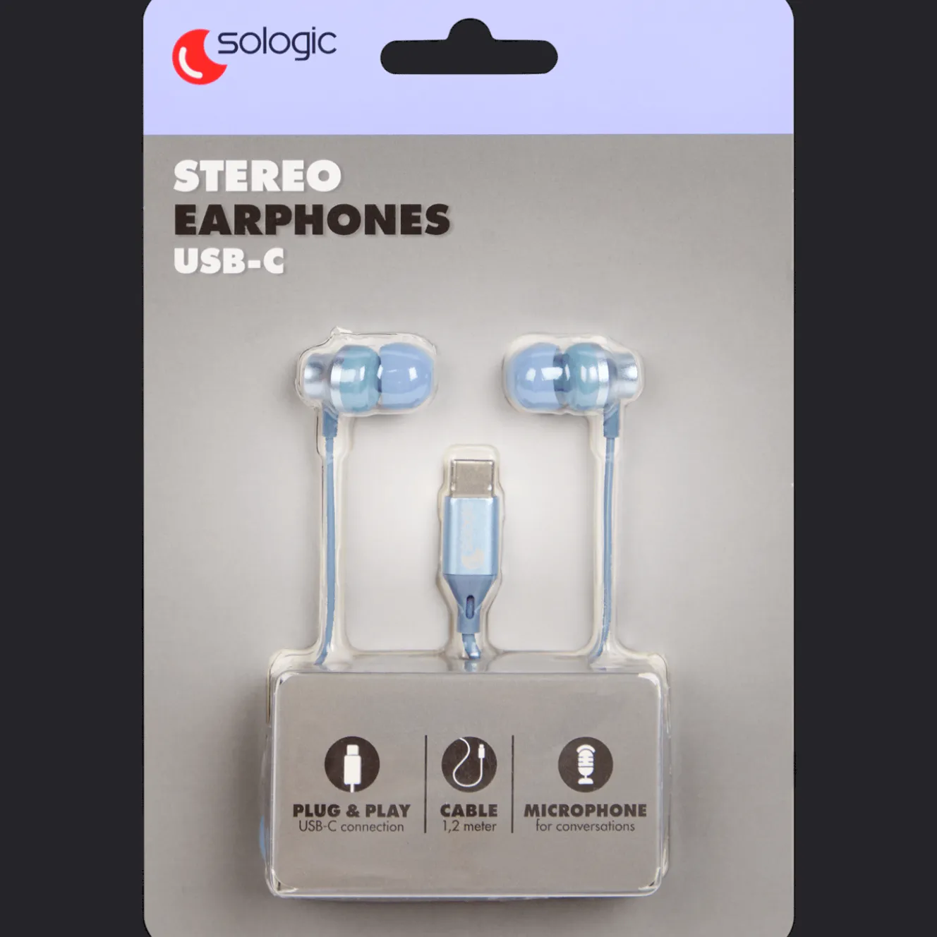 Action Kopfhörer<Sologic USB-C-Kopfhörer