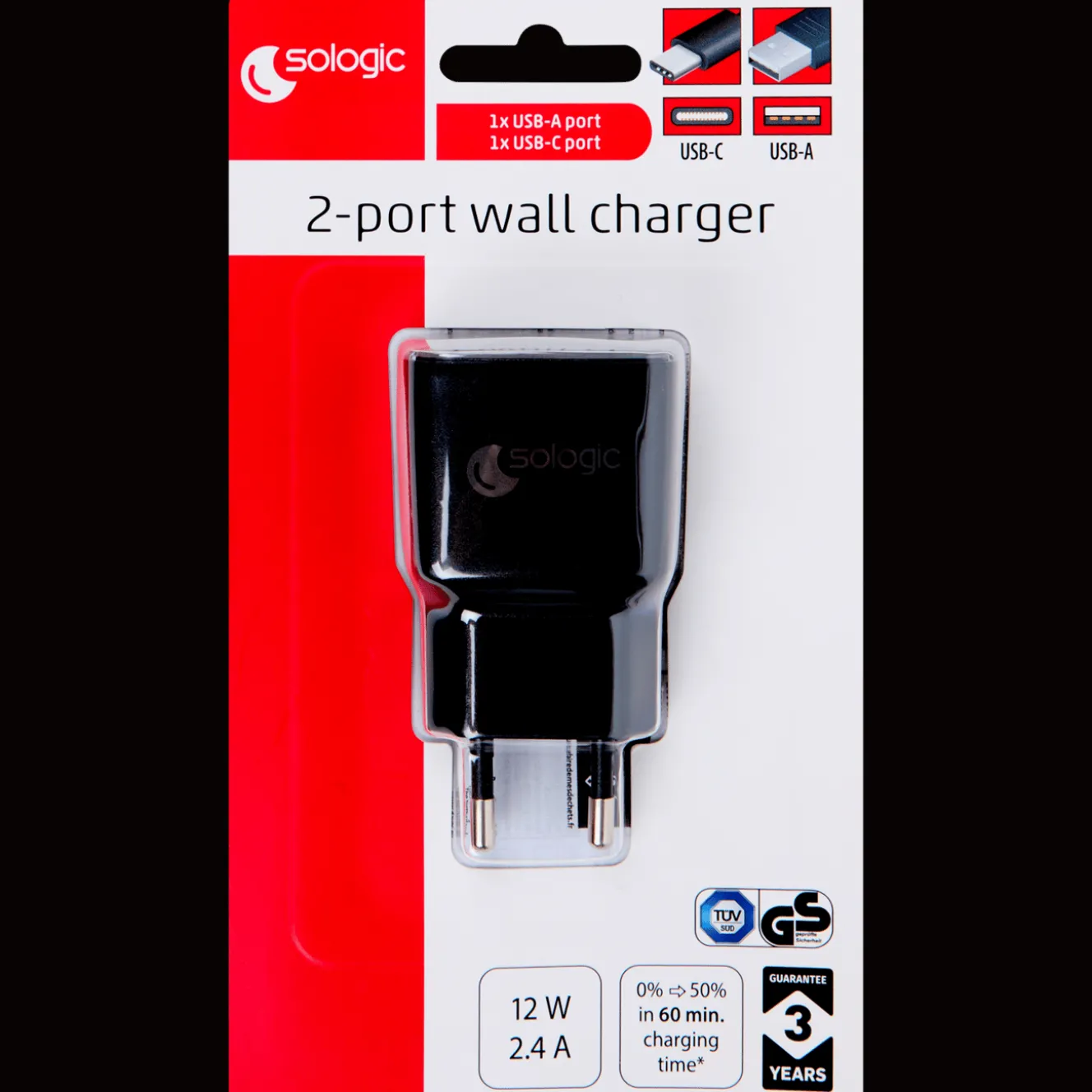 Action Powerbanks & Ladegeräte<Sologic Wandladegerät