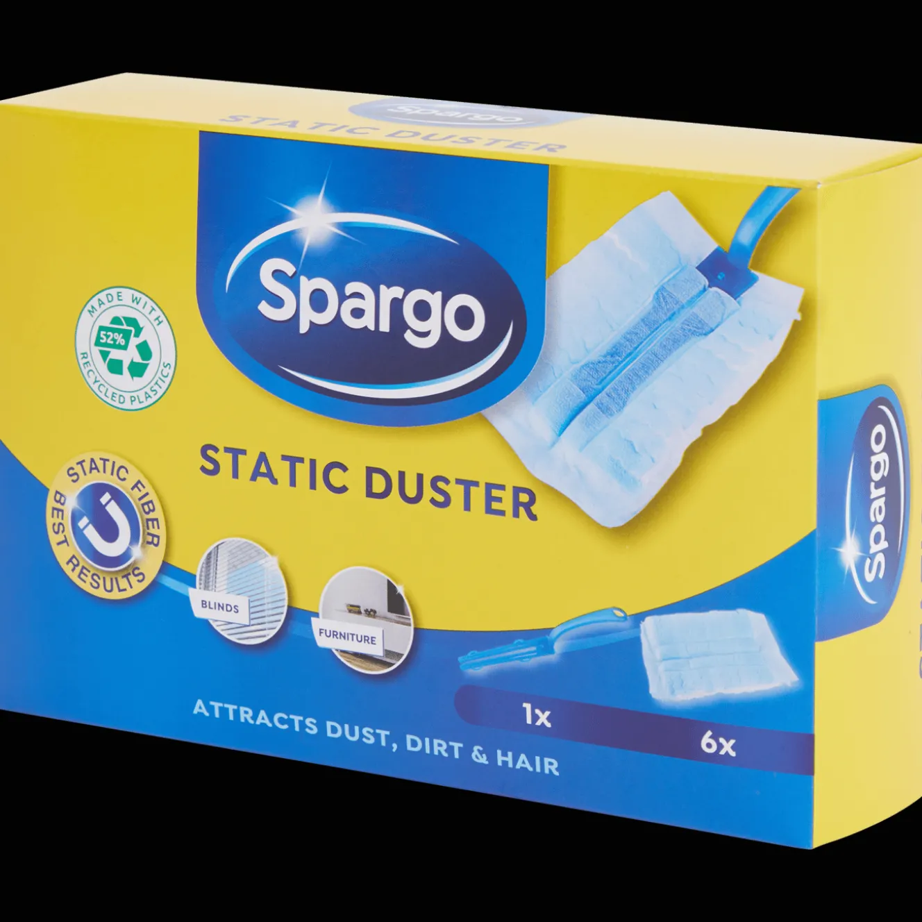 Spargo Reinigungsartikel<Staubwischer-Set (Griff + Tücher)