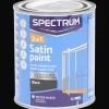 Spectrum Farbe<2-in-1 Seidenglanzlack Schwarz