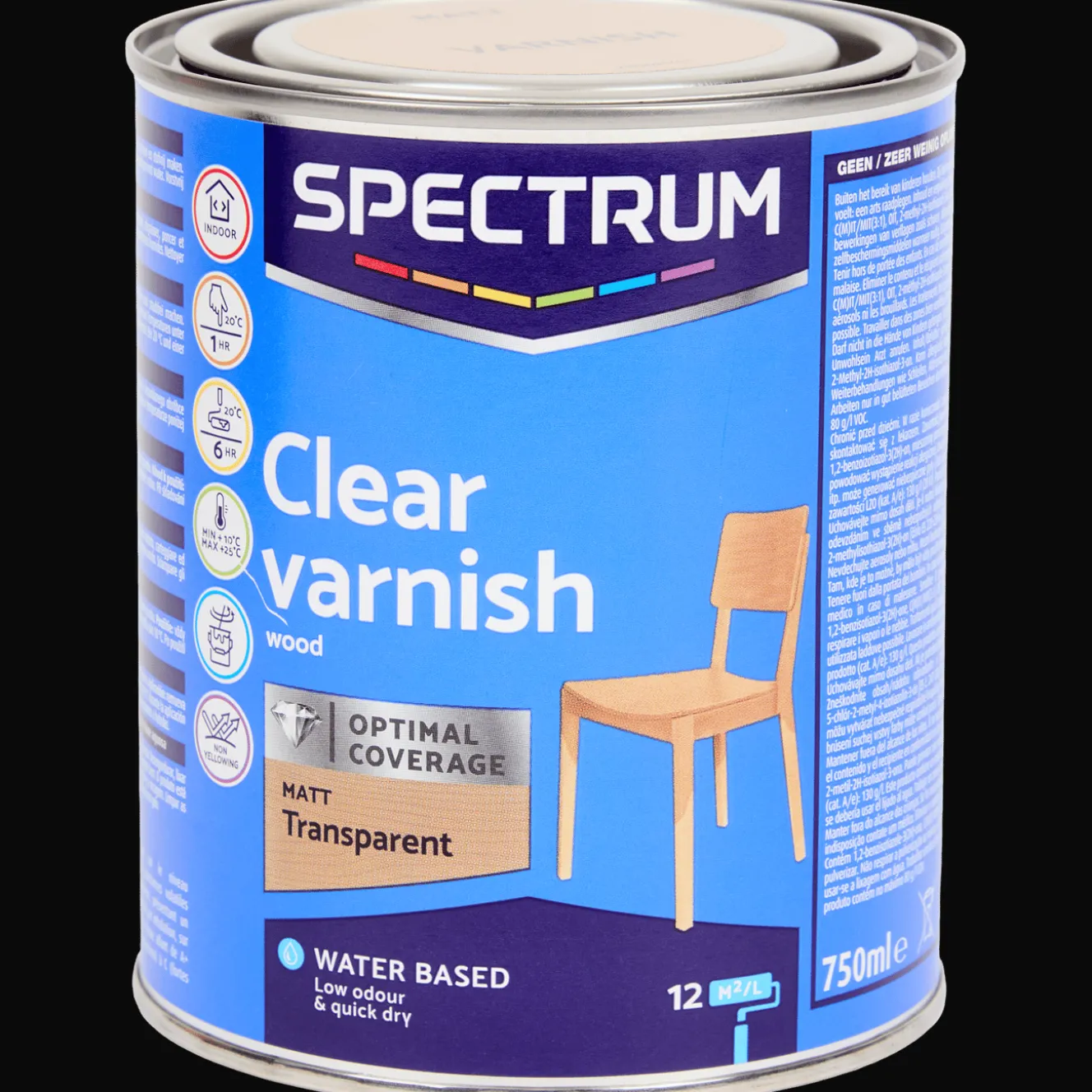 Spectrum Farbe<Lack Matt Transparent