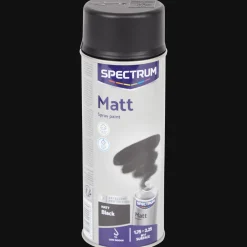Spectrum Farbe<Matte Sprühfarbe schwarz