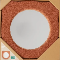 Action Wanddekoration<Spiegel mit Teddy-Plüsch