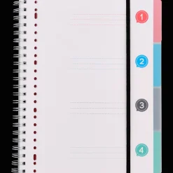 Action Papier & Notizbücher<Spiralnotizbuch A4