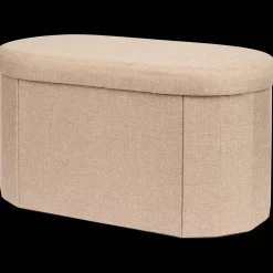 Action Wohnaccessoires<Stauraumhocker mit Plüschstoff